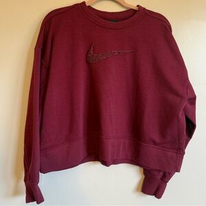 Nike Women's Maroon Sweatshirt